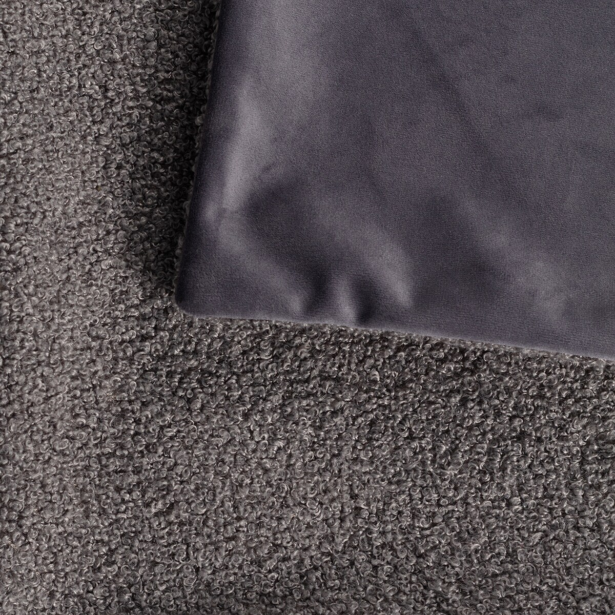 Poszewka Shirley dark grey 43x2