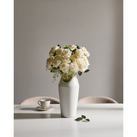 Bukiet sztucznych kwiatów LAPAS 55 cm Biały