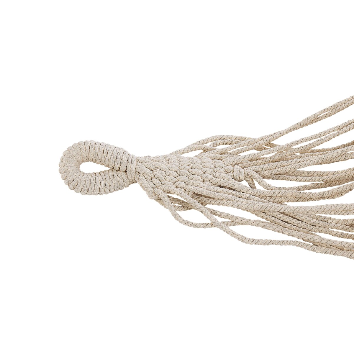 Hamak ogrodowy bawełniany beżowy ROCCA