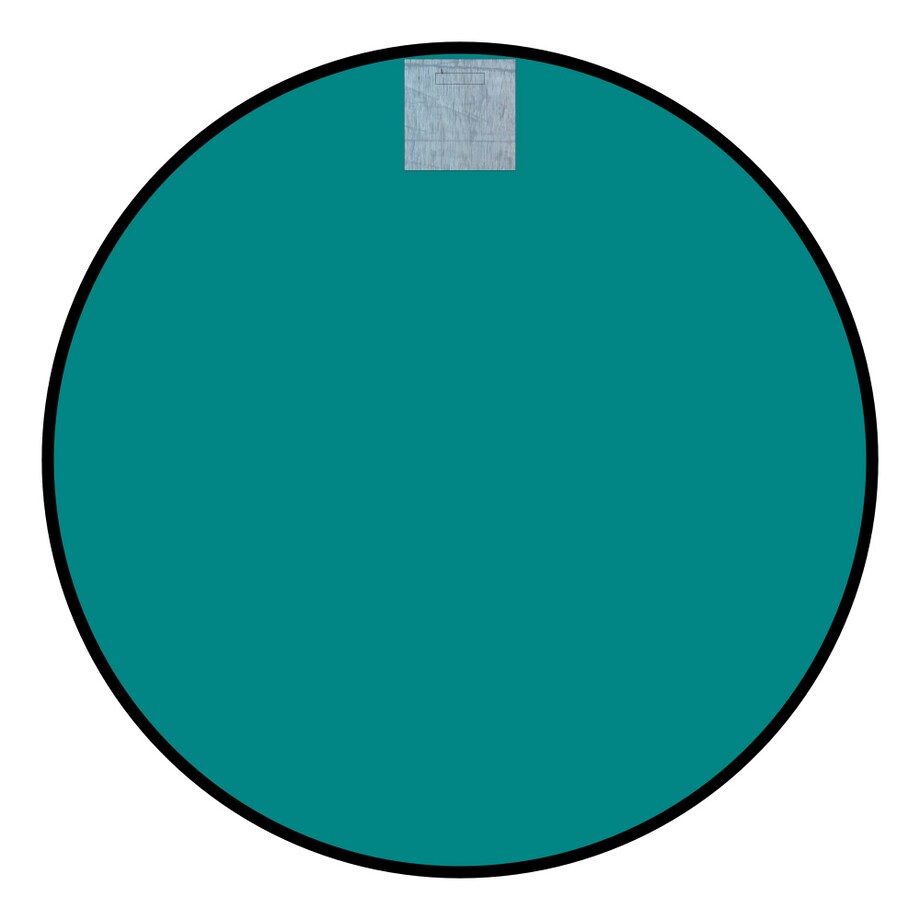 Lustro okrągłe - czarne - 60 cm