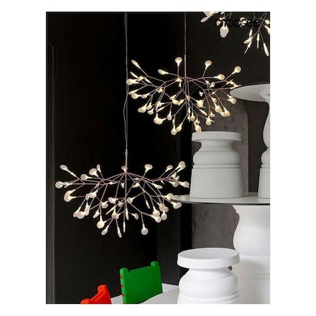 Wisząca lampa Flora MSE010100205 listki LED 22,5W złota