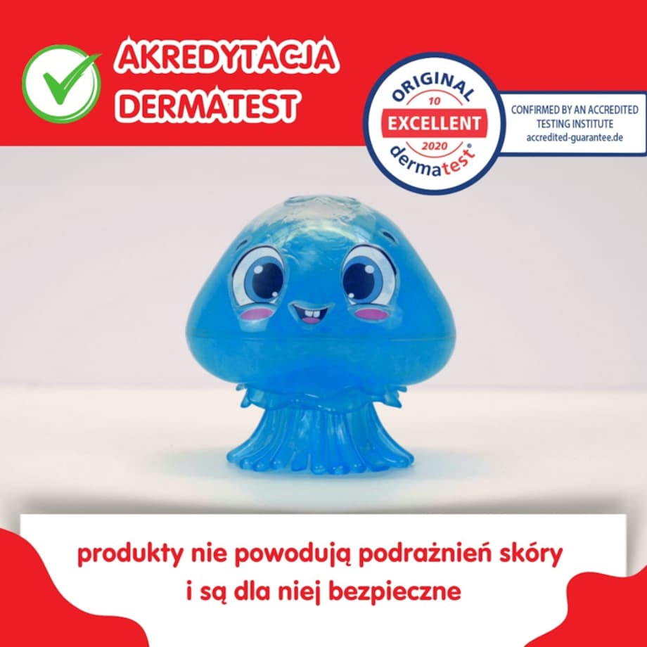 Świecący Slime – zabawka dla dzieci Meduza Glowy Gellifish 3+ Zimpli Kids
