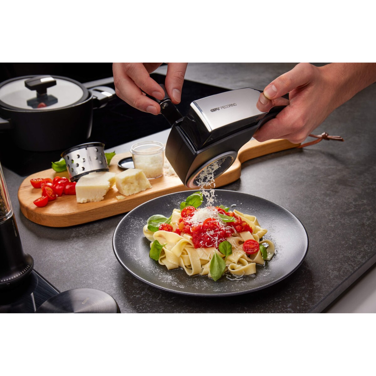 Tarka z bębnami tnącymi ze stali nierdzewnej, wygodne urządzenie na ręczną korbkę