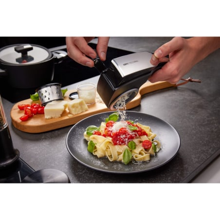 Tarka z bębnami tnącymi ze stali nierdzewnej, wygodne urządzenie na ręczną korbkę