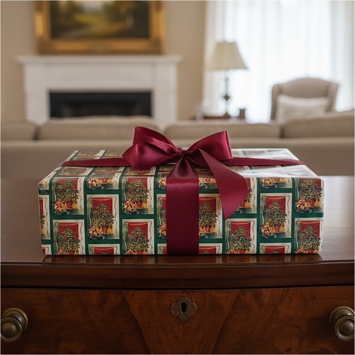 Papier do pakowania prezentów 20 METRÓW MEGAROLKA Świąteczny Do Paczek Ozdobny