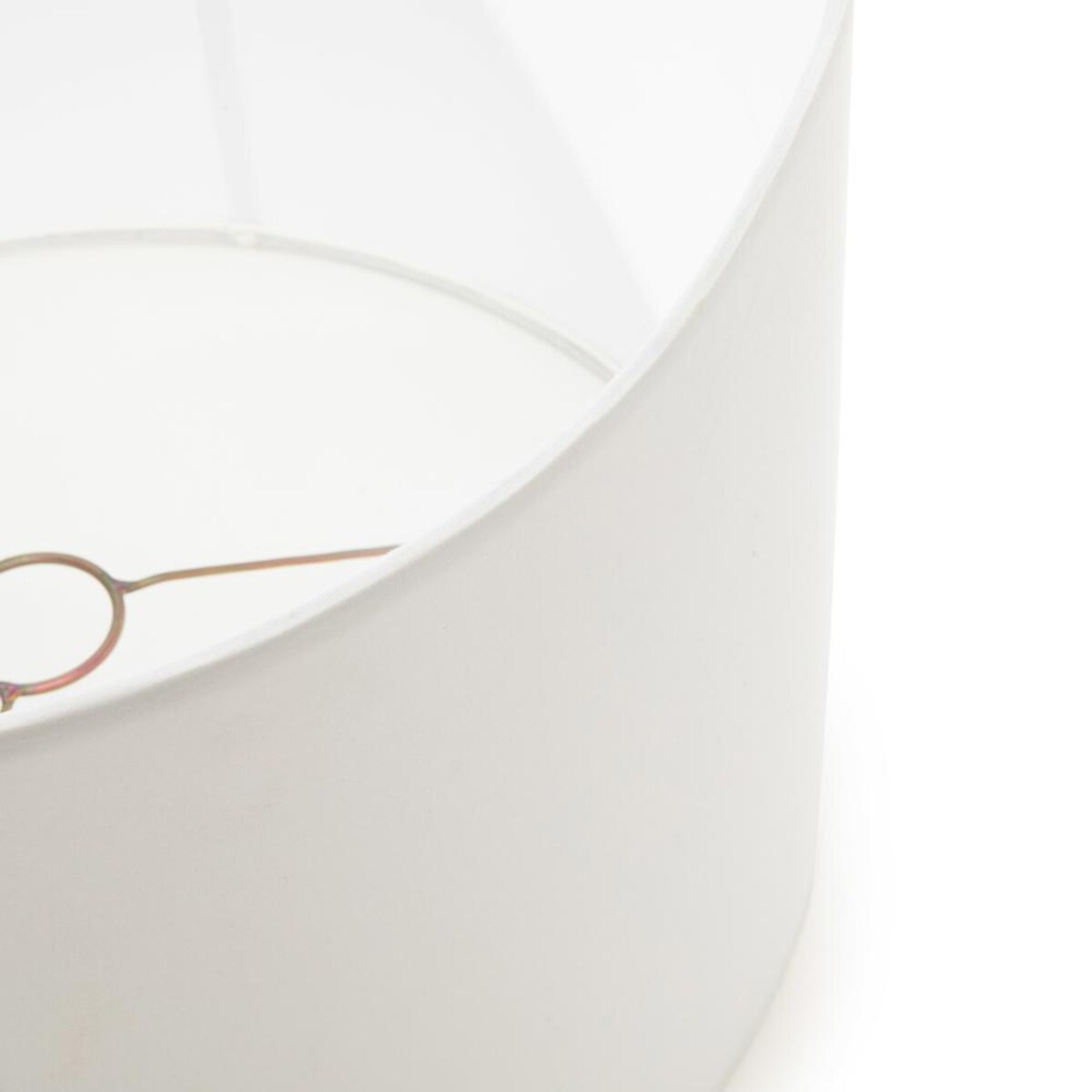 Lampa stołowa Tec- naturalna biel