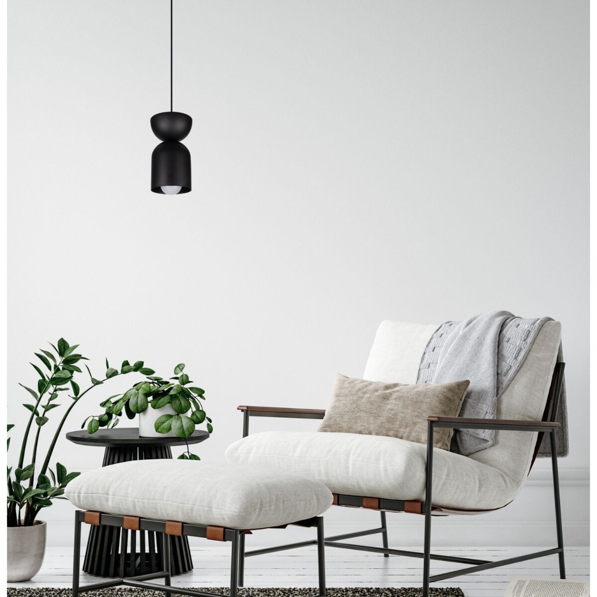 Lampa sufitowa MILLI H0605 HEXE kolor czarny