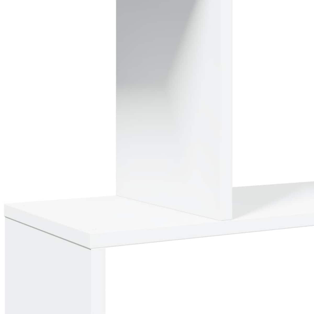 vidaXL Regał przegroda, 6 poziomów, biały, 70x24x193 cm