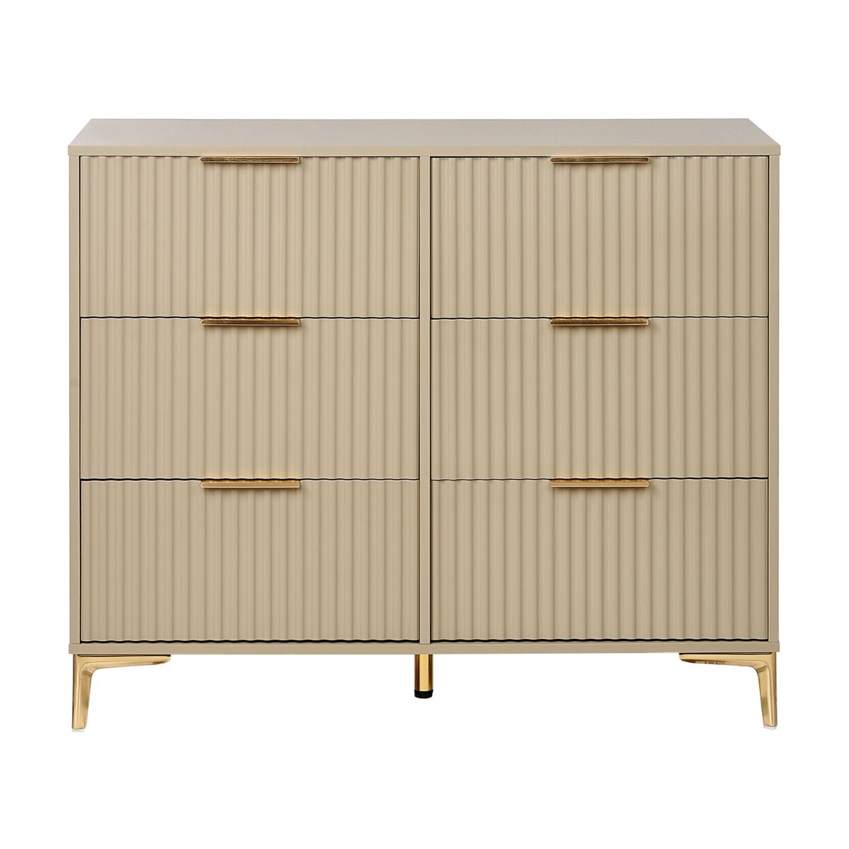 Komoda beżowa WALCOTT