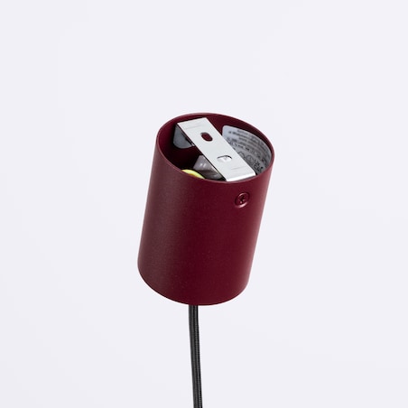 Lampa wisząca AURA 1 burgund Gx53