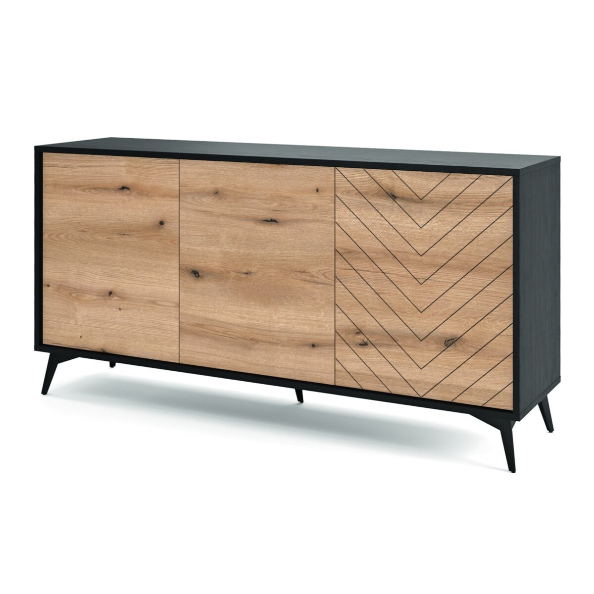 Komoda Fargo duża w jodełkę