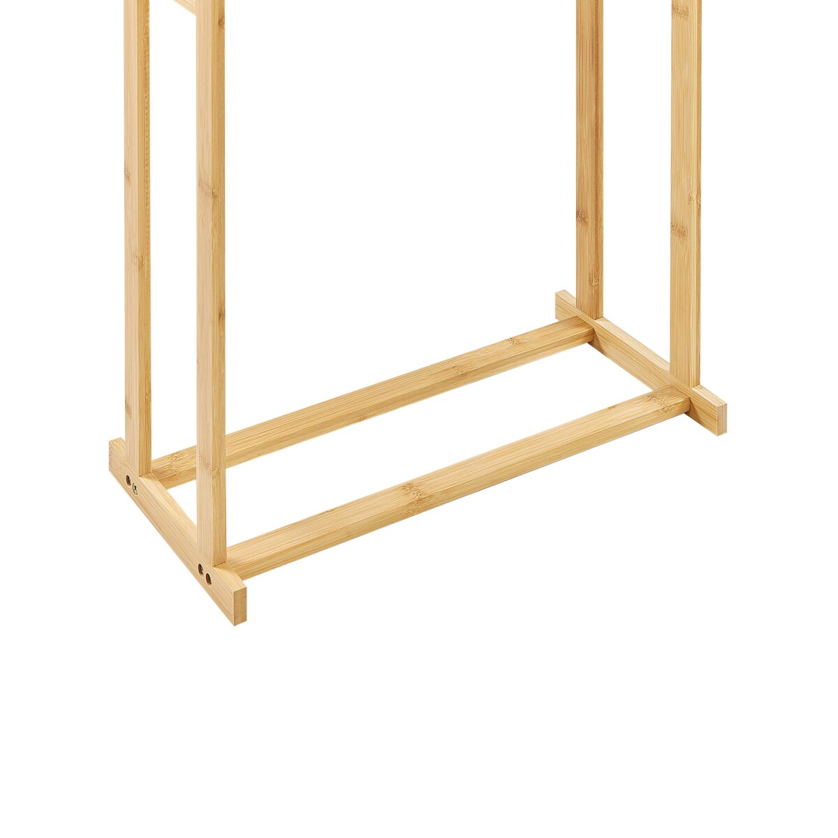 Bambusowy stojak na ręczniki 45 x 84 cm jasne drewno HOBOKEN