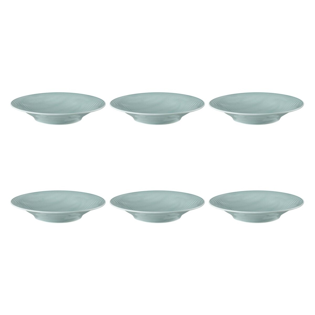 SELTMANN BEAT COLOR GLAZE Zestaw 6 talerzy do zupy 22.5 cm