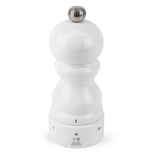 Młynek do pieprzu Paris biały u'Select, 12 cm, Peugeot