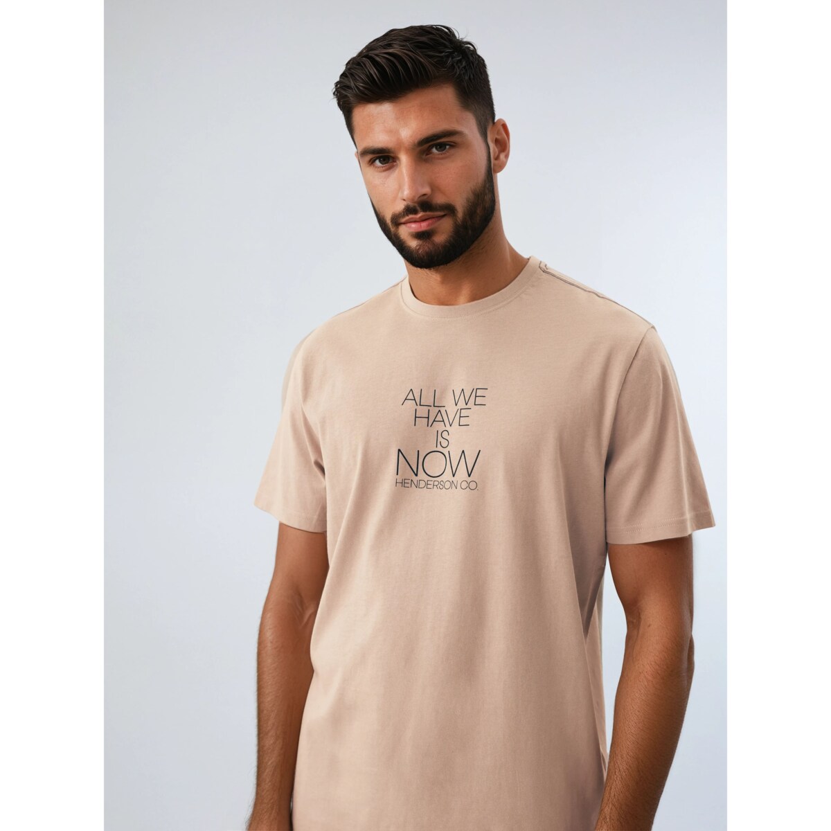 Piżama Dreamber 42632-02X Beżowo-Niebieski, XXL