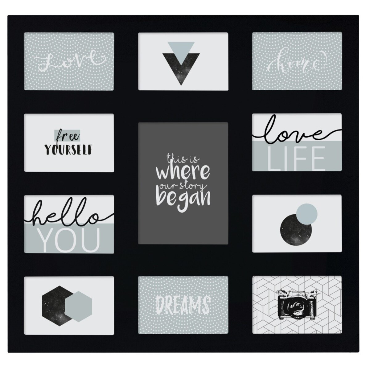 Ramki na zdjęcia, kolaż,11 elementów