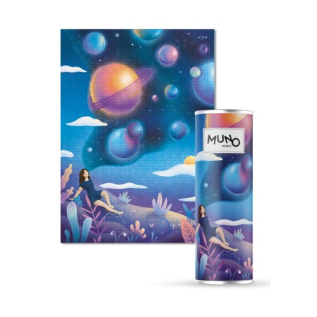 Muno Puzzle "Cosmic Girl" by Małgorzata Zych Puzzle 1000 el. w ozdobnej tubie