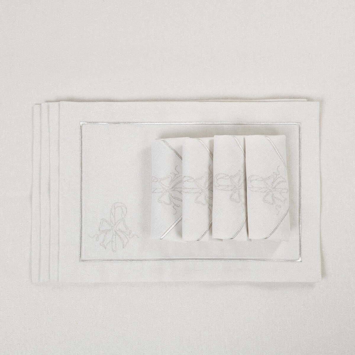 Serwetki Candy Cane Silverline - 4 sztuki