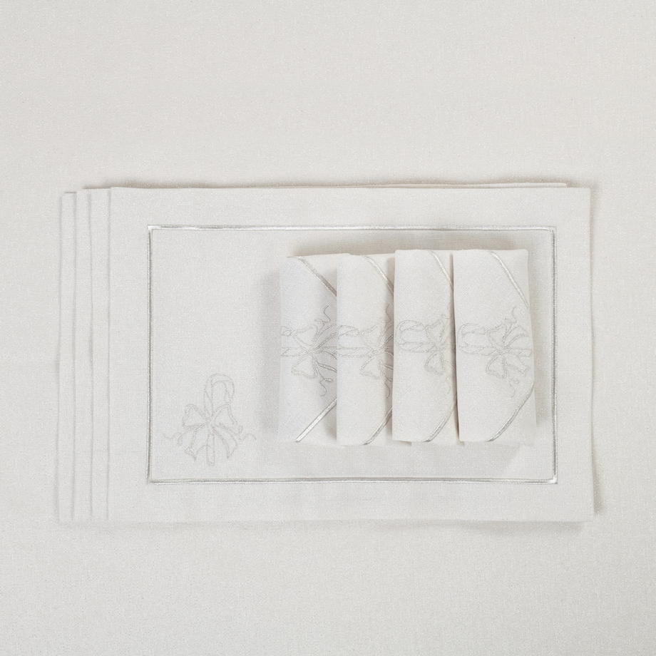 Serwetki Candy Cane Silverline - 4 sztuki