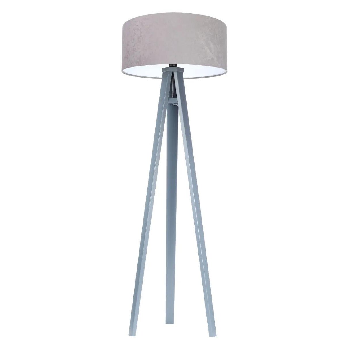 Lampa stojąca HOME 50 szara/biała/szara