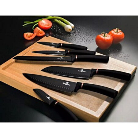 Zestaw 6 noży kuchennych Black Rose Berlinger Haus BH-2337