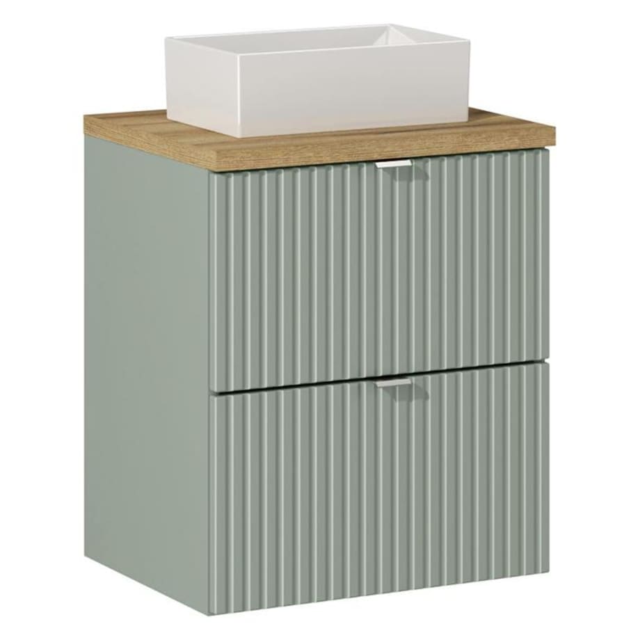 Umywalka nablatowa 50 cm - z szufladami - Reed Green