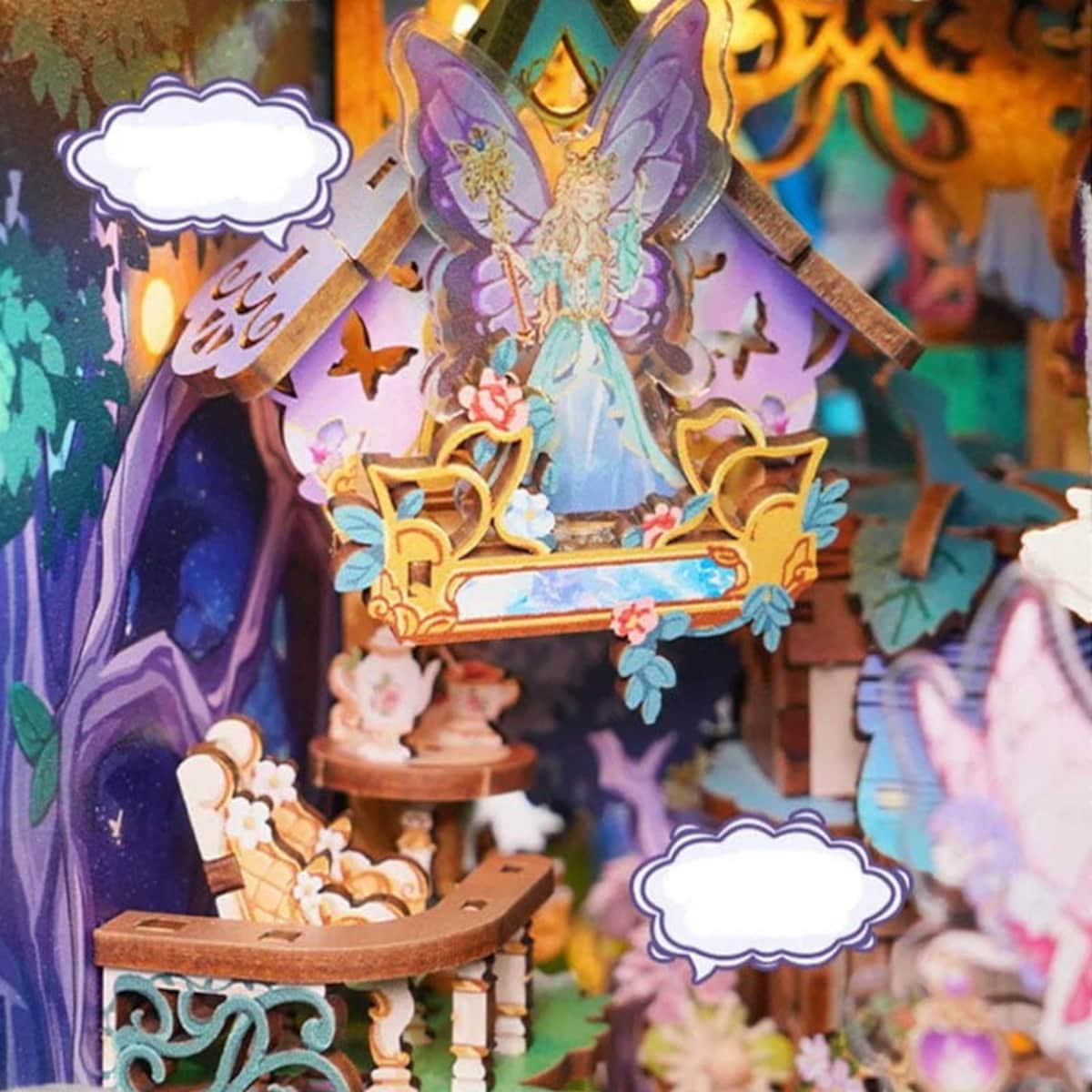 Miniaturowy domek Book Nook - Letnie wróżki - Tonecheer