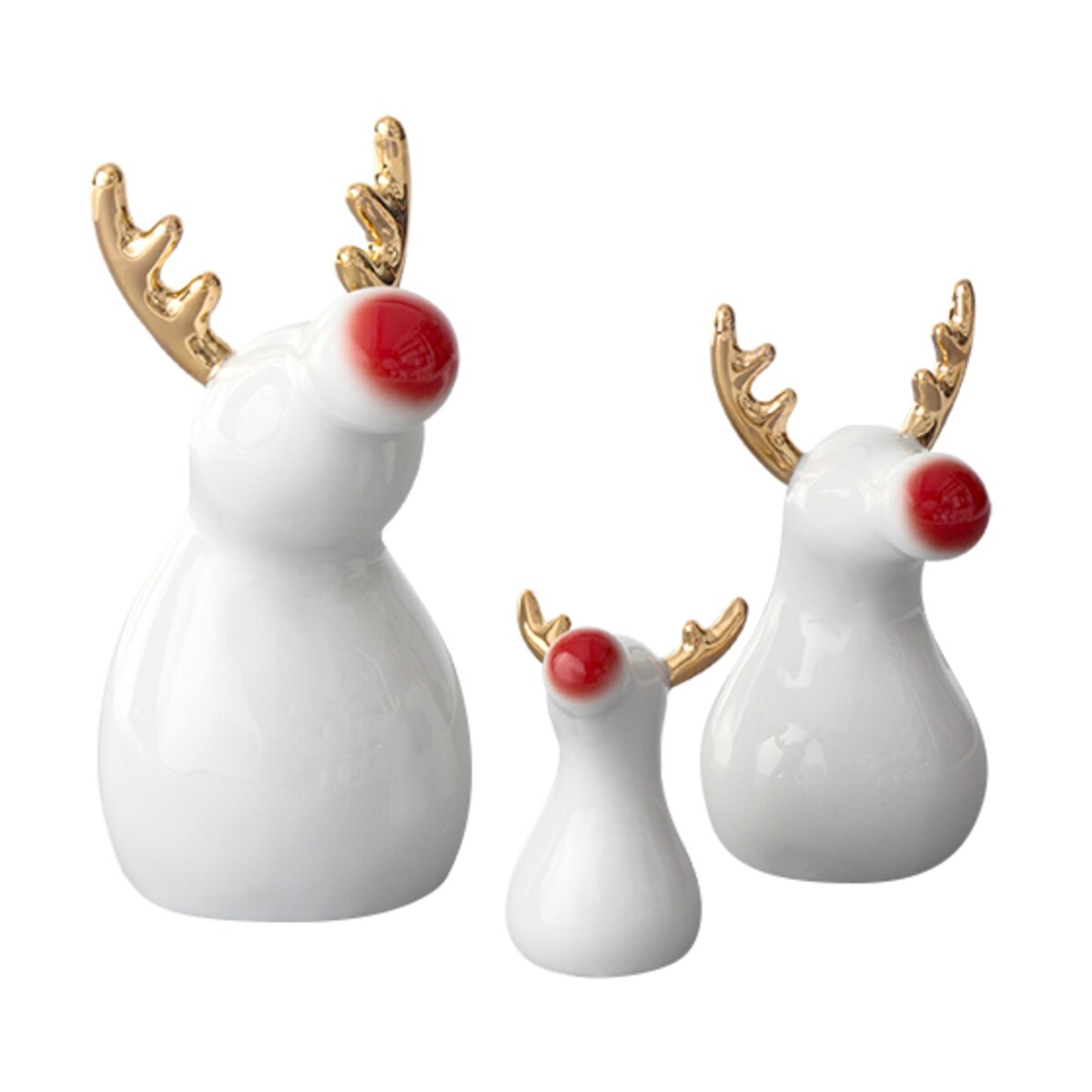 Zestaw świątecznych reniferów BN01