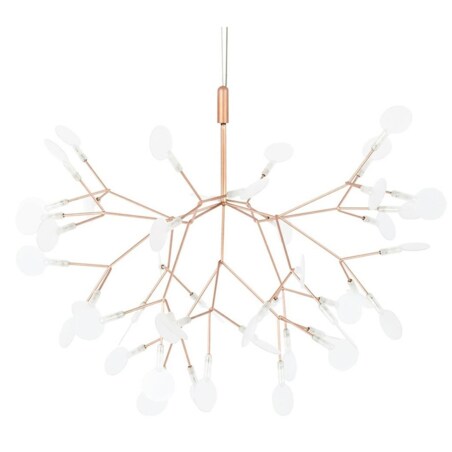 Lampa wisząca Flora MSE010100200 LED 23,W do sypialni złota