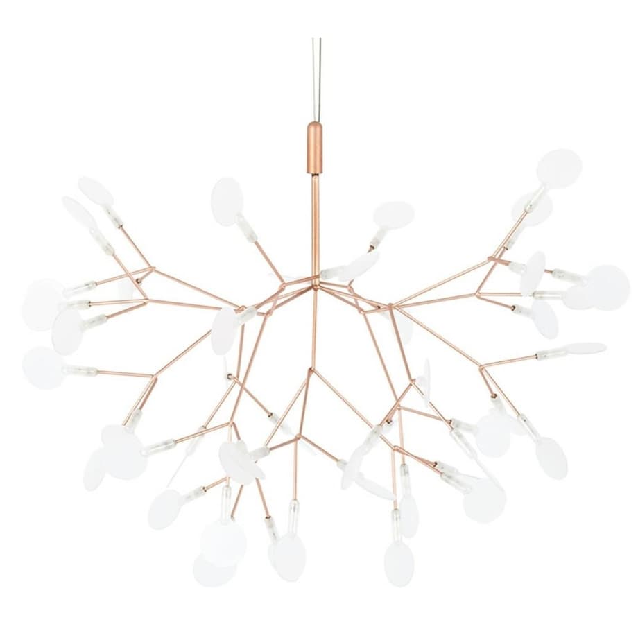 Lampa wisząca Flora MSE010100200 LED 23,W do sypialni złota