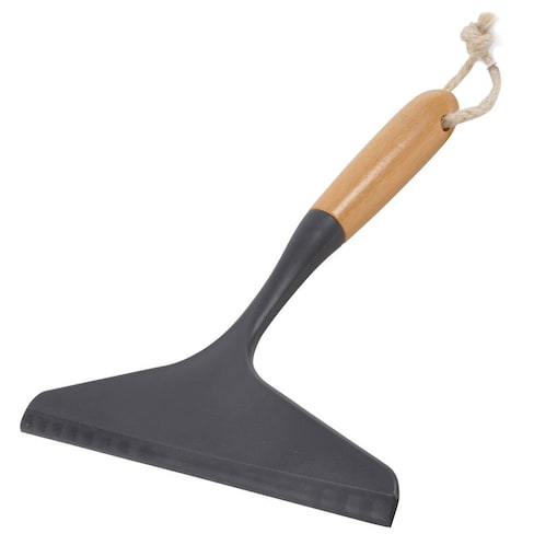 Ściągaczka do okien, 25 cm, z bambusowym uchwytem