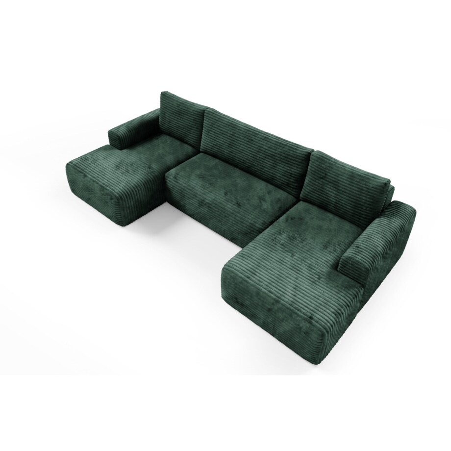 Narożnik SONTII U gruby sztruks Kolor: TILIA 39