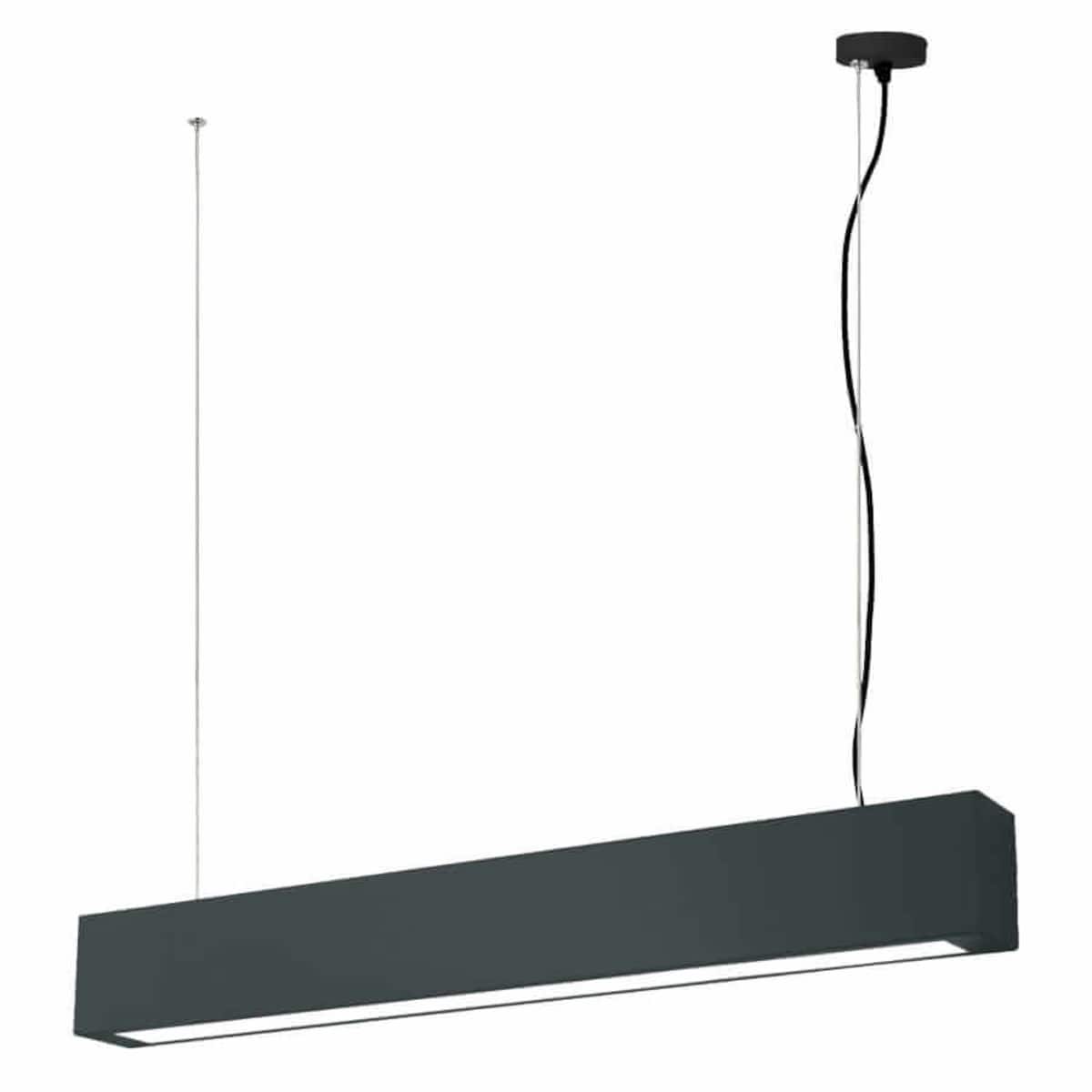 Lampa sufitowa wisząca Light Prestige Ibros czarny LED CCT 3000K/4000K/6000K (regulowana) 1 szt.