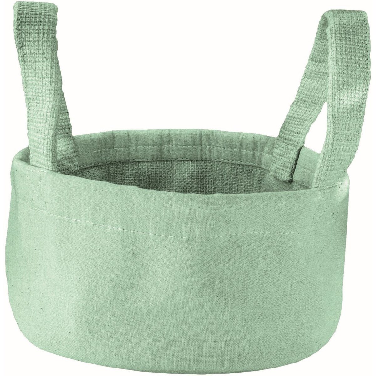 Kleine Wolke Godona EcoLiving Koszyk łazienkowy zielony S 100% bawełna