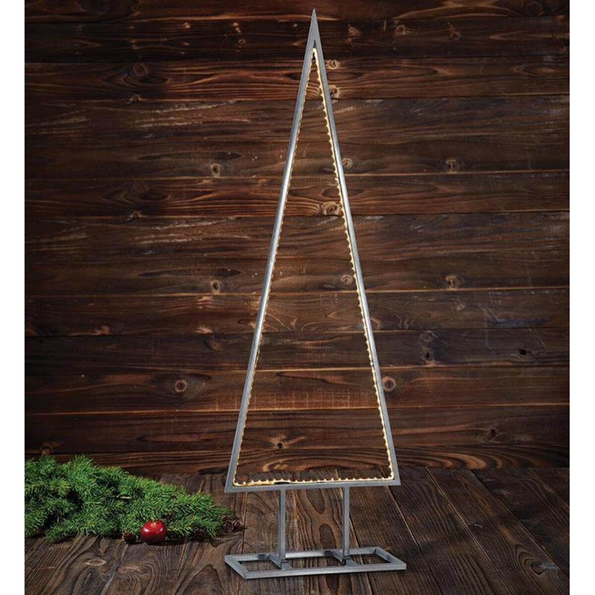 Minimalistyczna choinka świecąca podłogowa LED 6W biała ciepła