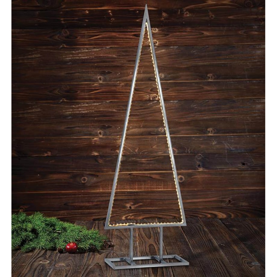 Minimalistyczna choinka świecąca podłogowa LED 6W biała ciepła