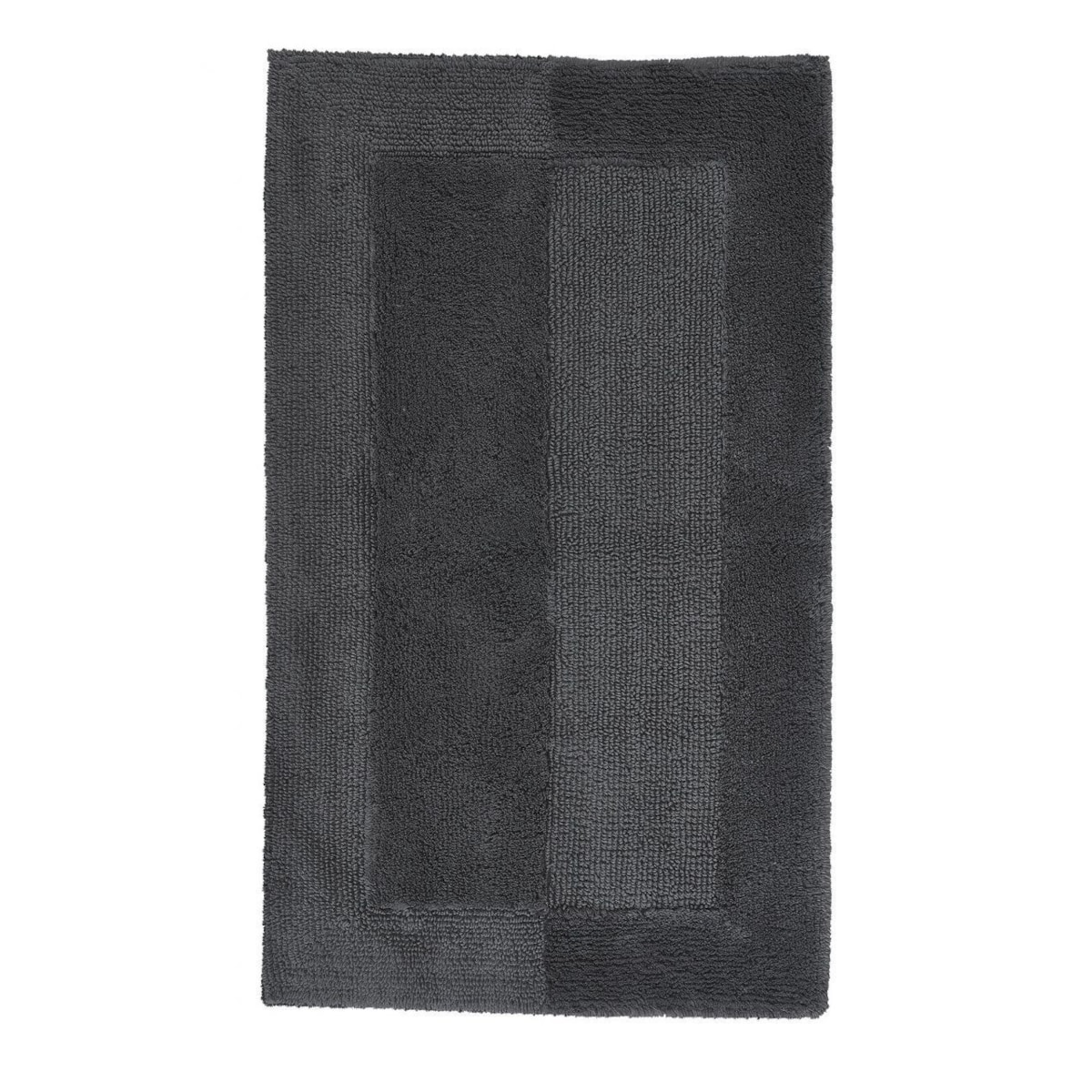 Kleine Wolke Havanna Ekologiczny Dywanik łazienkowy ciemny szary 85x150 cm ECO LIVING