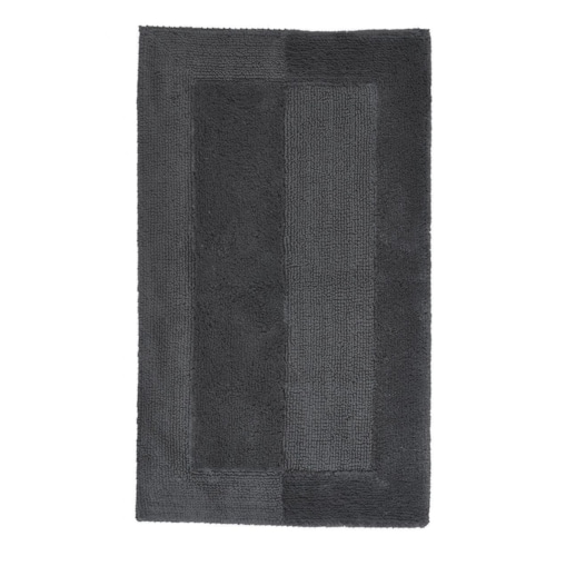 Kleine Wolke Havanna Ekologiczny Dywanik łazienkowy ciemny szary 85x150 cm ECO LIVING