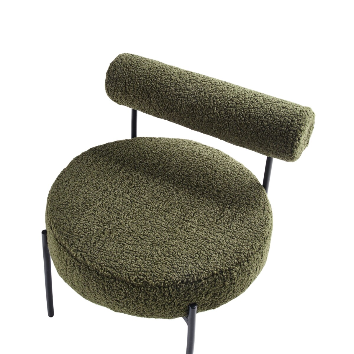 Fotel ALPHA Boucle Zielony