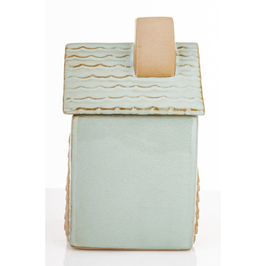 Domek ceramiczny 18x11x10,5 cm HANCER-3 z otwieranym dachem