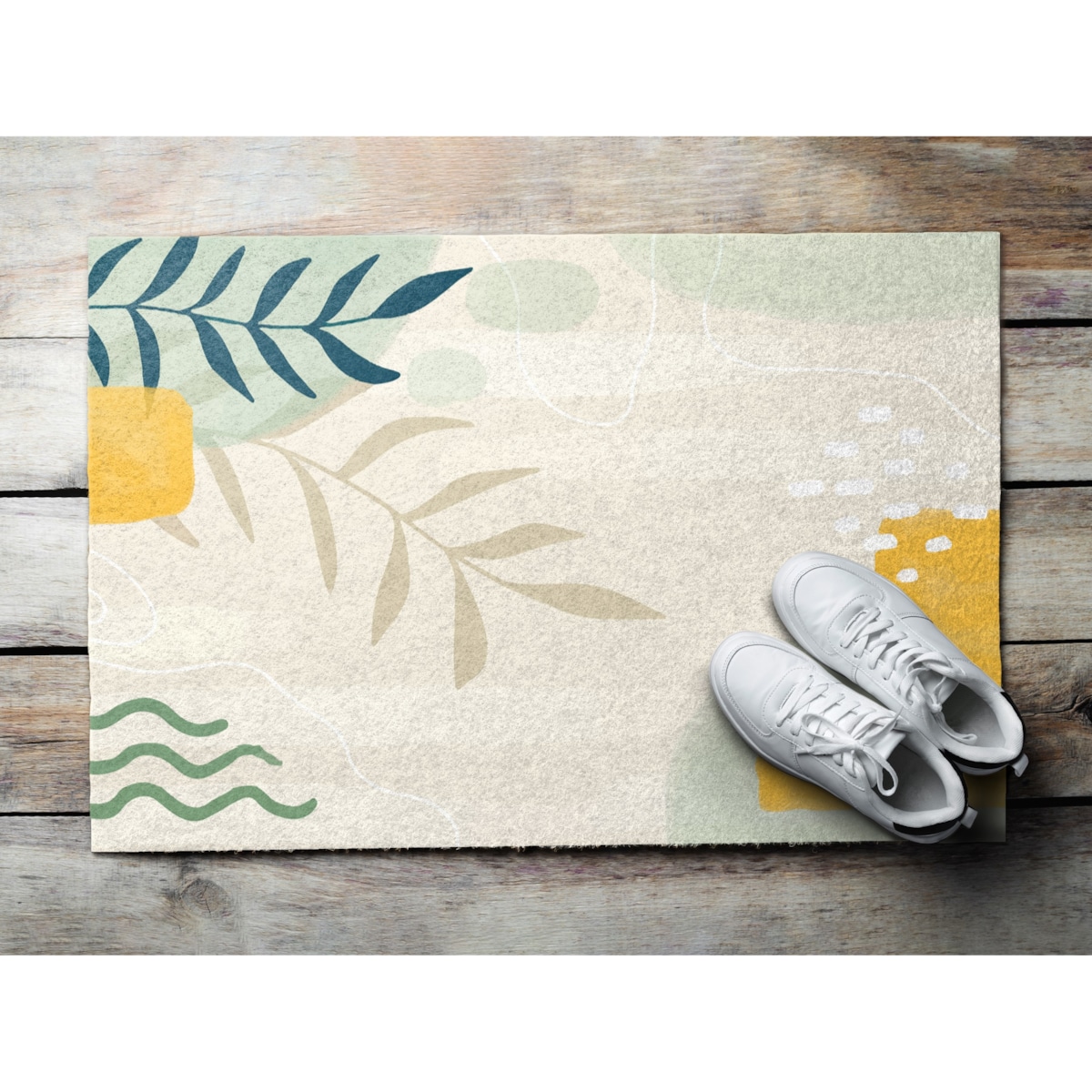 Wycieraczka do wnętrz Geometryczna Abstrakcja 90x60 cm