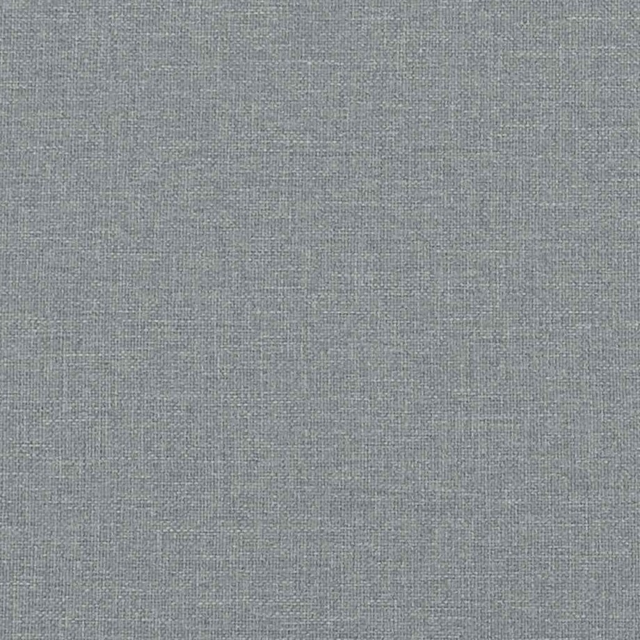 vidaXL Fotel bujany, jasnoszary, tapicerowany tkaniną