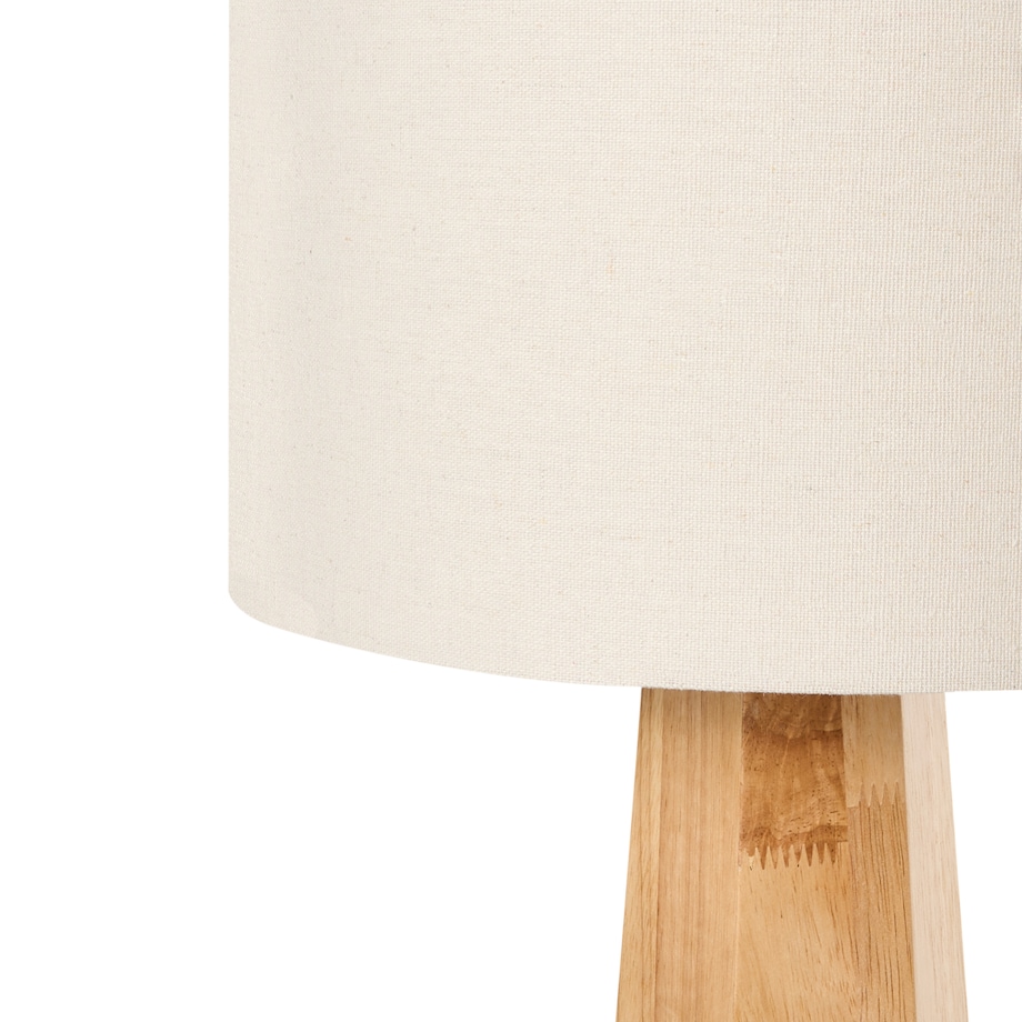 Lampa podłogowa ILALA Drewno Naturalny