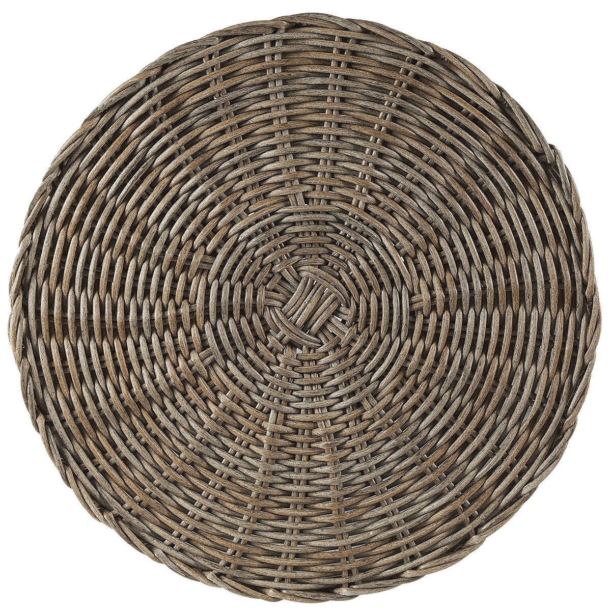 Zestaw 2 koszy na kwiaty BITOLA 40/48 cm Technorattan Brązowy