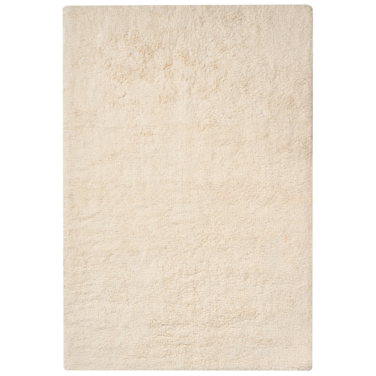 Dywanik łazienkowy GOELA Złamana biel 60 x 90 cm Bawełna