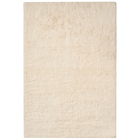 Dywanik łazienkowy GOELA Złamana biel 60 x 90 cm Bawełna