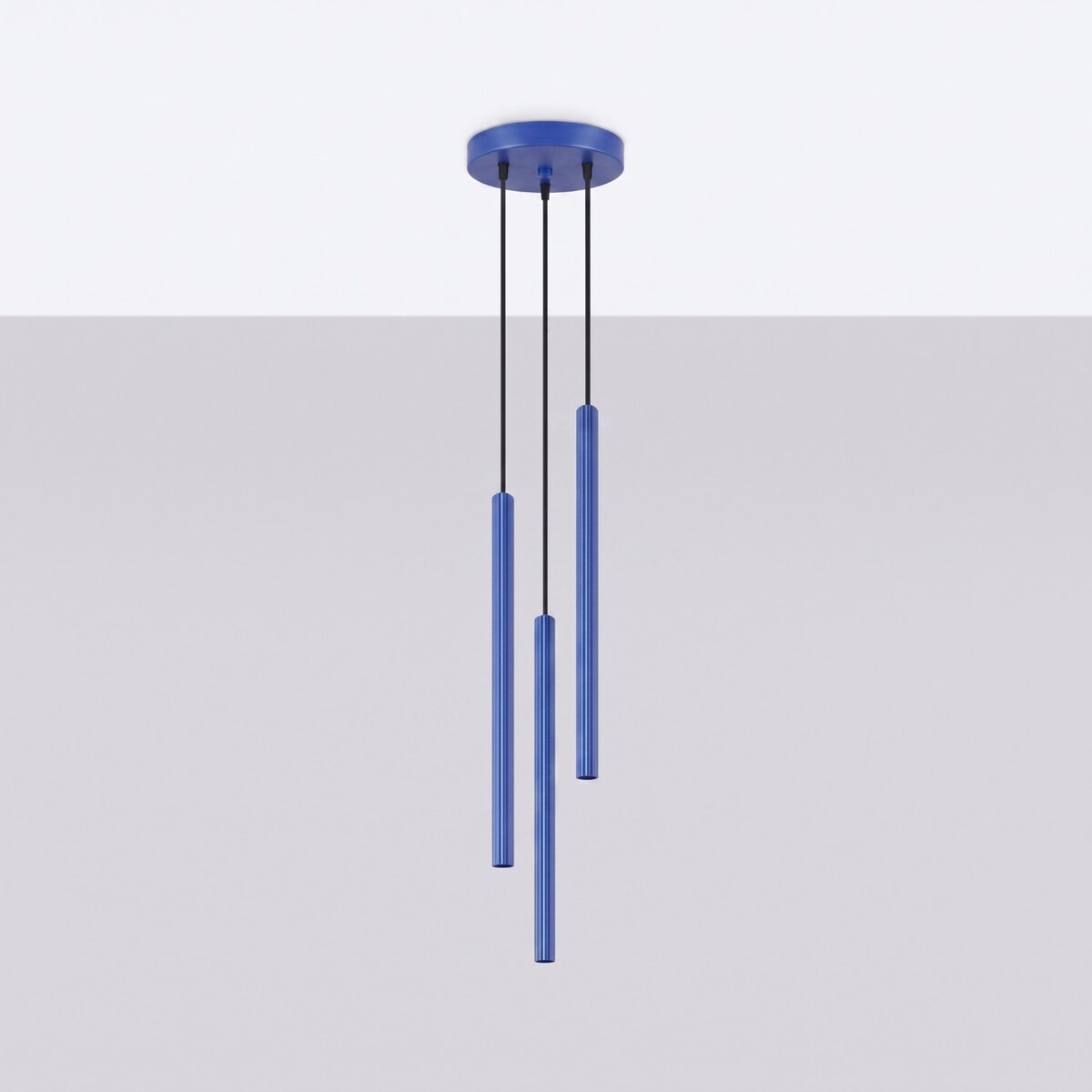 Lampa wisząca ARCHE 3P ultramaryna