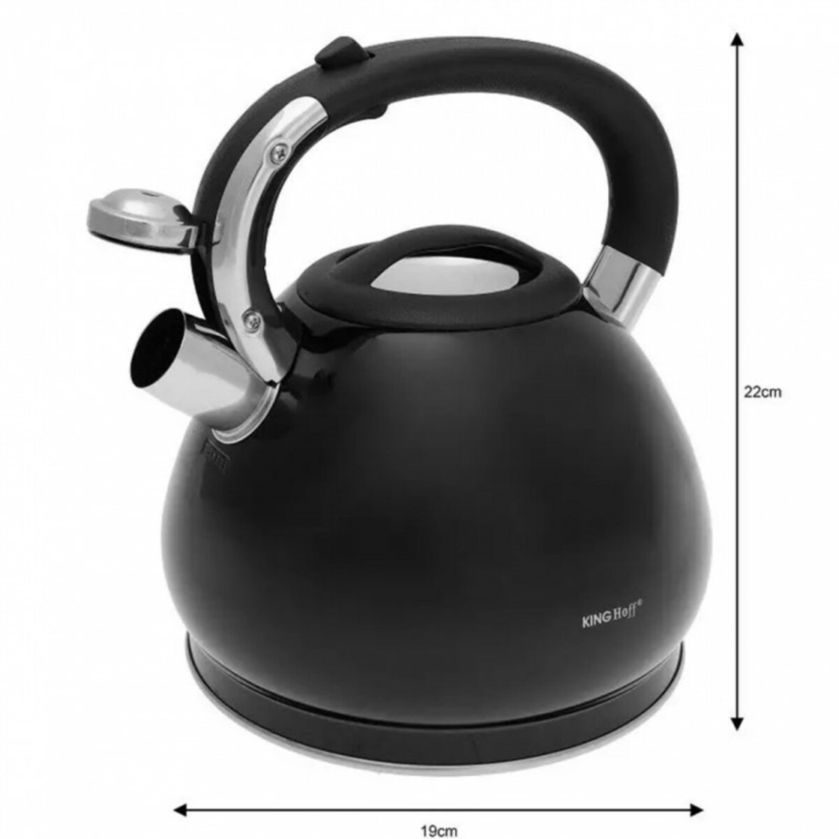 Czajnik Z Gwizdkiem Kinghoff 3,4L