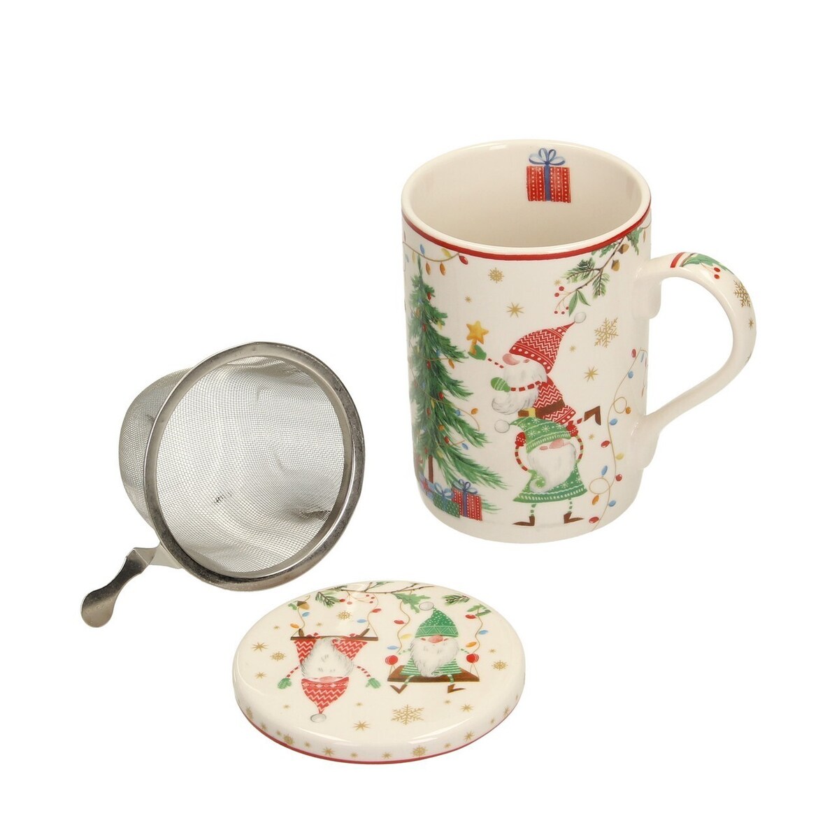 Kubek Christmas Tree boże narodzenie, święta, świąteczne, , 9 x 12 x 12 cm