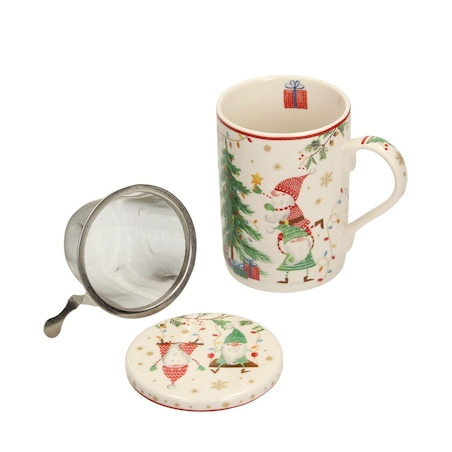 Kubek Christmas Tree boże narodzenie, święta, świąteczne, , 9 x 12 x 12 cm